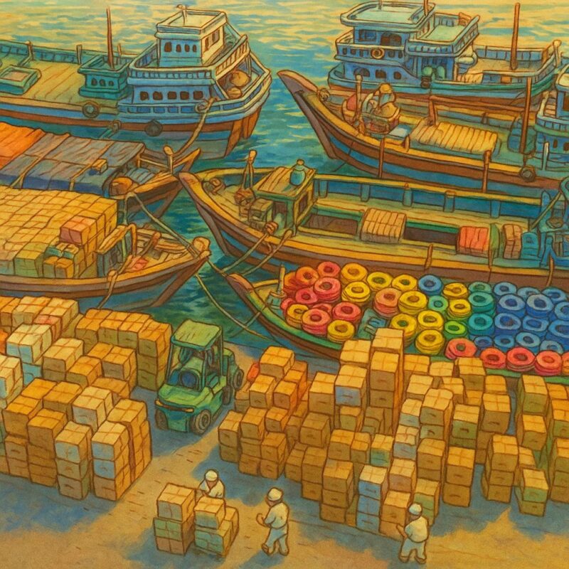 واردات ته لنجی